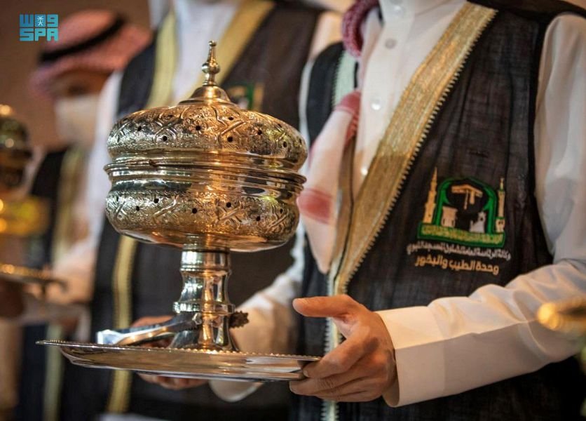 تطييب المسجد النبوي