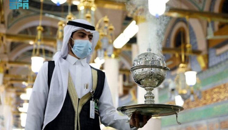 تطييب المسجد النبوي