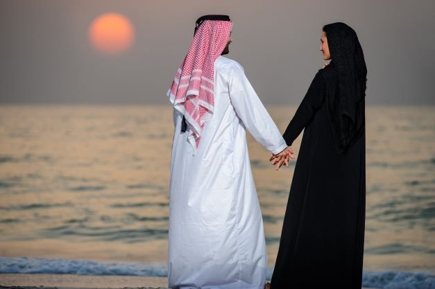saudi couple