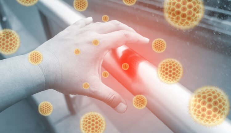 انتقال الفيروسات والبكتيريا للجسم